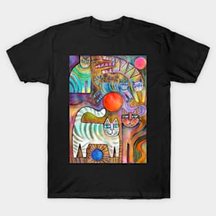 Klimt Cats T-Shirt